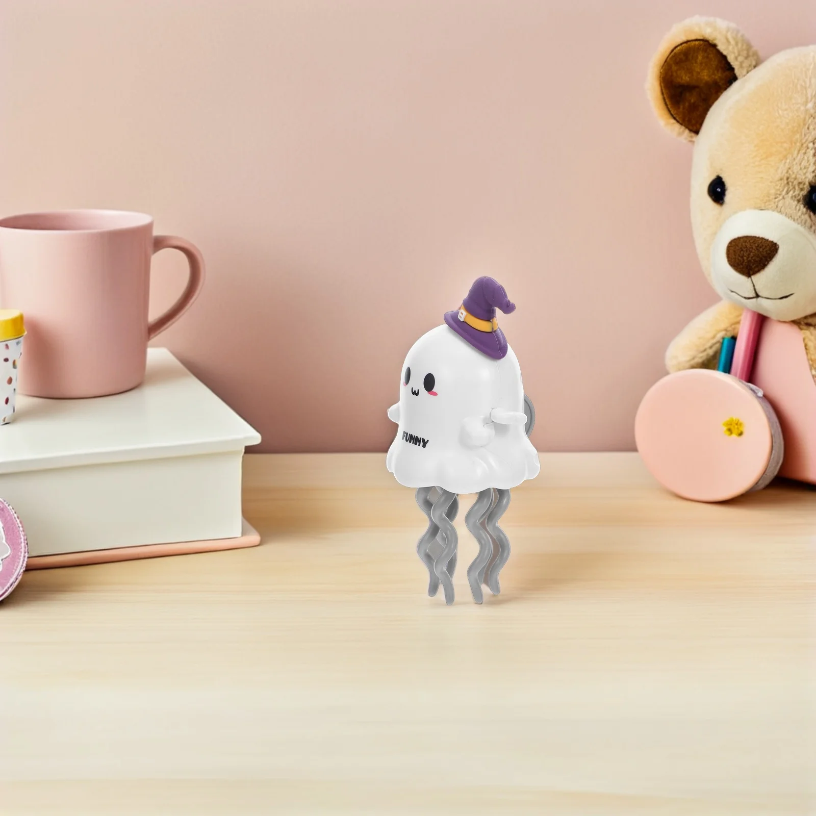 وقت البطن - تصميم شبح الهالوين المخيف - حركة الزحف الرياح للأطفال للعب الحسي - المحيط التفاعلي