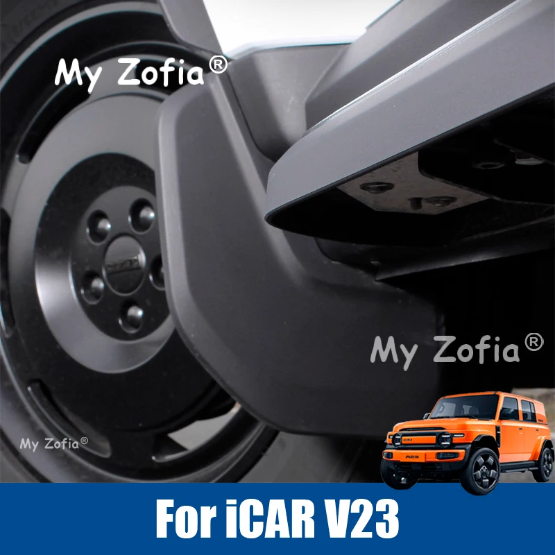

Mudflaps Mudguards Fit For Chery iCAR V23 iCAUR V23 2025 2026 Car Mudguards Tire Fenders Mud Flaps Wheel Guards Accessories