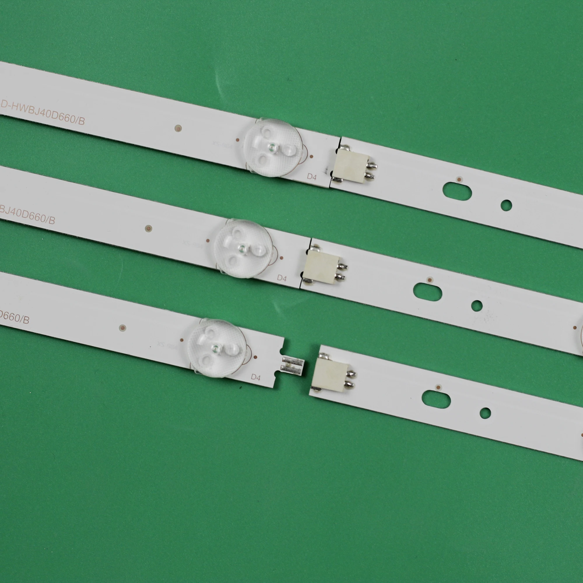 3pcs LED Strip For 40 inch TV IC-D-HWBJ40D660 SCREEN V400HJ9-MD1 For PANASONIC TX-40ES400B TX-40ES500B TX-40FS503B TX-40ESW504B