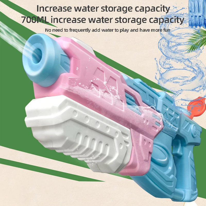 Pistolet à eau pour enfants, jouet de grande capacité, presse d'été, tirer Parent-enfant, jeu d'eau en plein air, jouet de combat aquatique pour garçons et filles