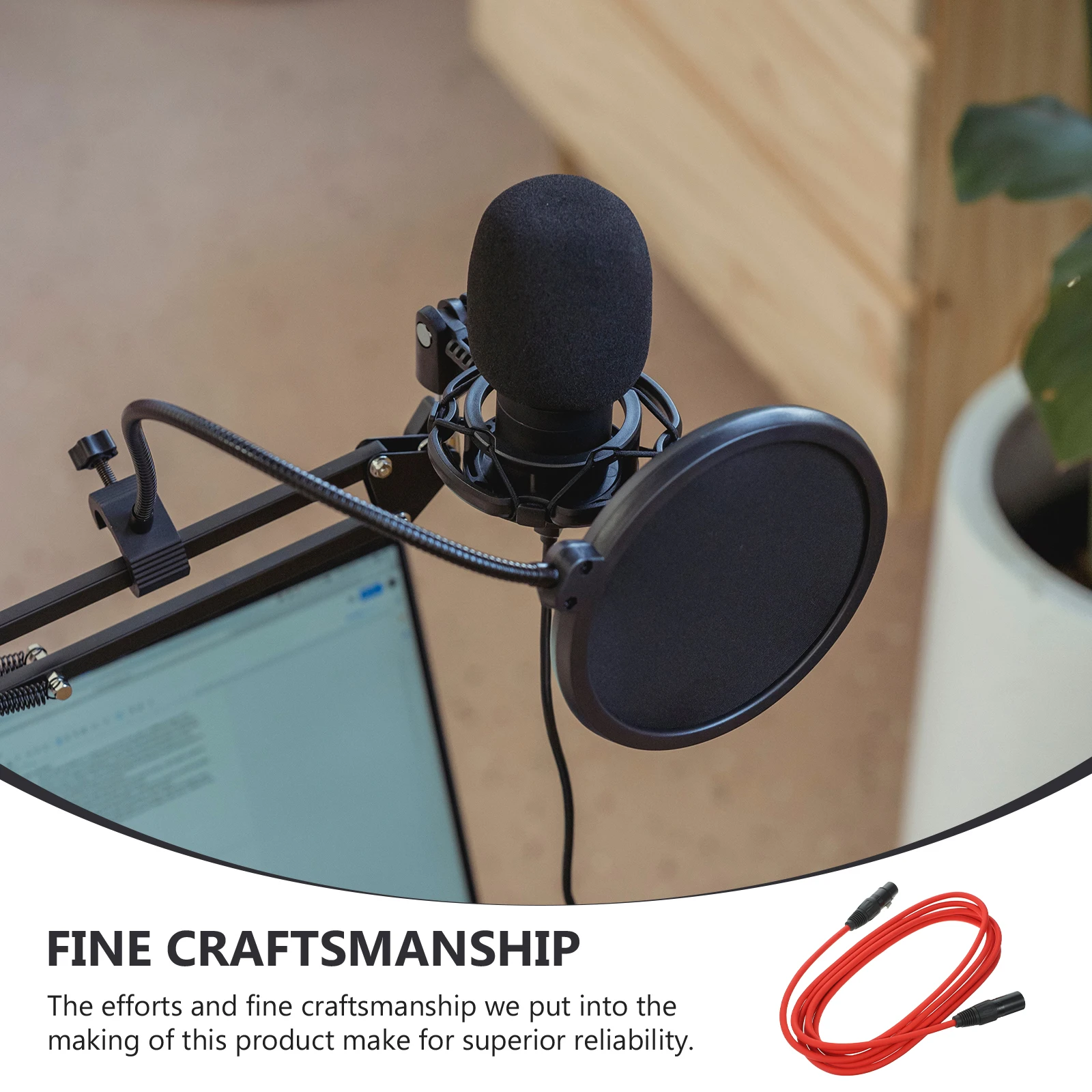 

Audio Line Microphone Cable Sound Signal Adapter Cables Wire Aluminum Cords