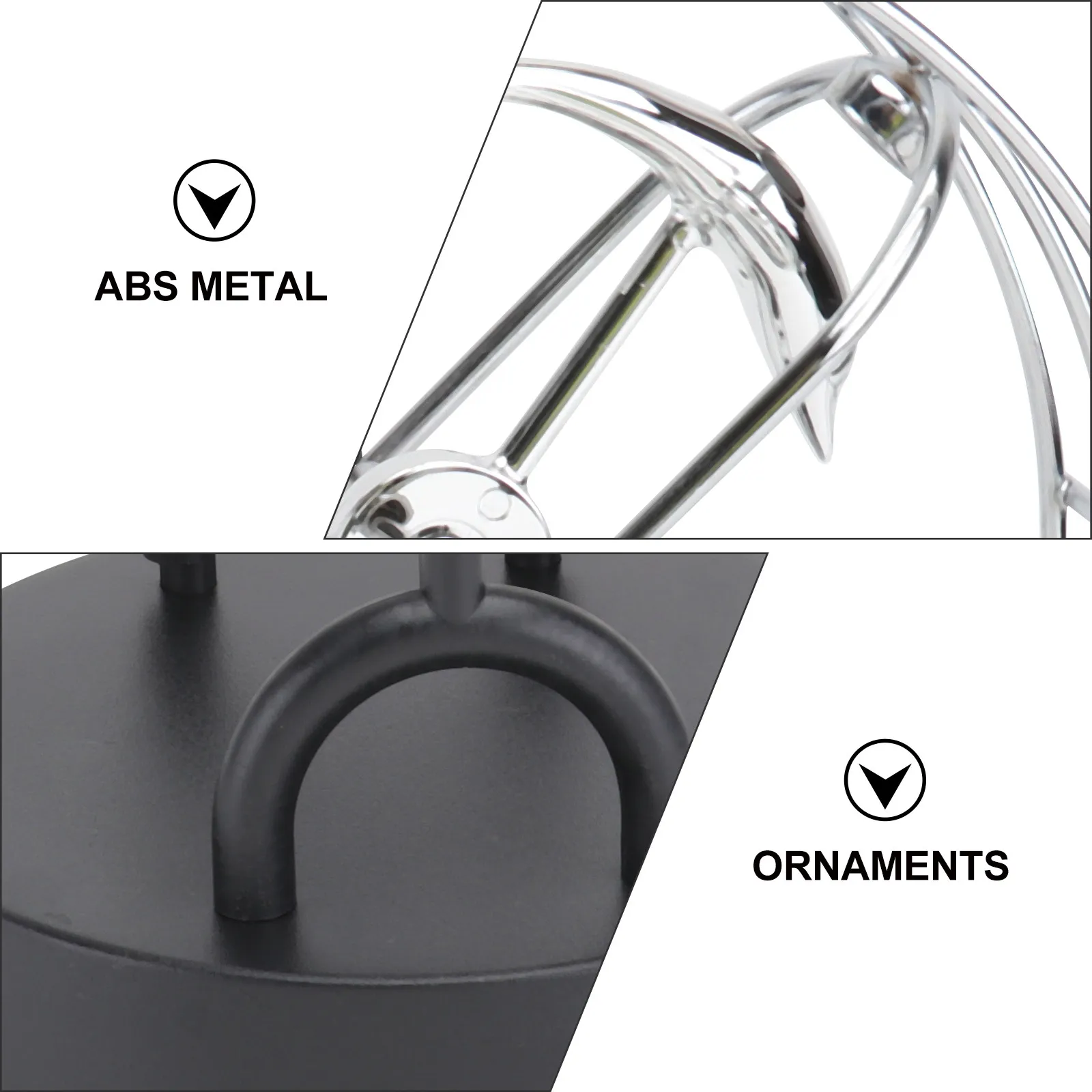 

1Pcs Perpetual Motion Desk Ornament Stylish Metal Physics Motion Decor for Psychology Science Classrooms Office Home Desktop