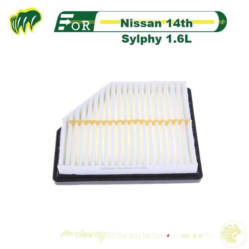 Cabine Car Air Filter para Nissan, Auto Climate Control, Substituir Gases, Filtro de Substituição, Acessórios, 13th, Sylphy, 1.6L