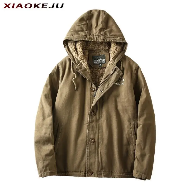 

Winter Coats Man Parkas New Jackets Motorcycle Jacket Men's Plus Size Tactical Clothing Coat Outerwears Work Wear Streetwear Boy