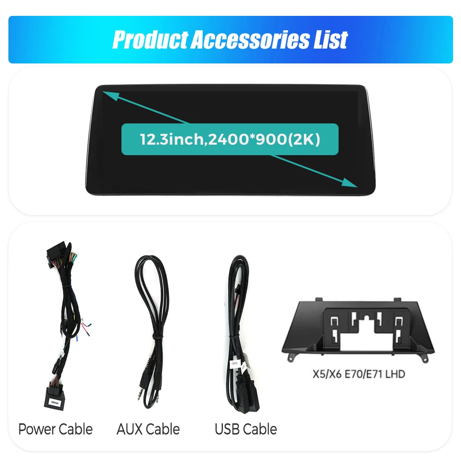 MEKEDE 10,25" 12,3" Android 15 oder Linux System Auto-Multimedia-Player für BMW X5 E70 X6 E71 2007-2012 CCC CIC Autoradio GPS Carplay Android Auto 4G WIFI BT DSP Unterstützt YOUTUBE IGO Netflix OEM Dual-System Kamera KEIN DVD – Detail 32
