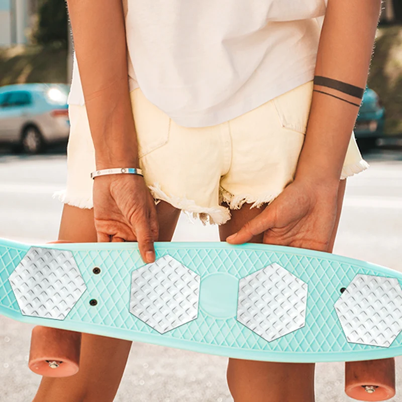 على الجليد ستومب الوسادة المضادة للانزلاق ملصق 5 قطعة DIY على الجليد ملصق المضادة للانزلاق التزلج على الجليد قبضة وسادة المقاومة #6