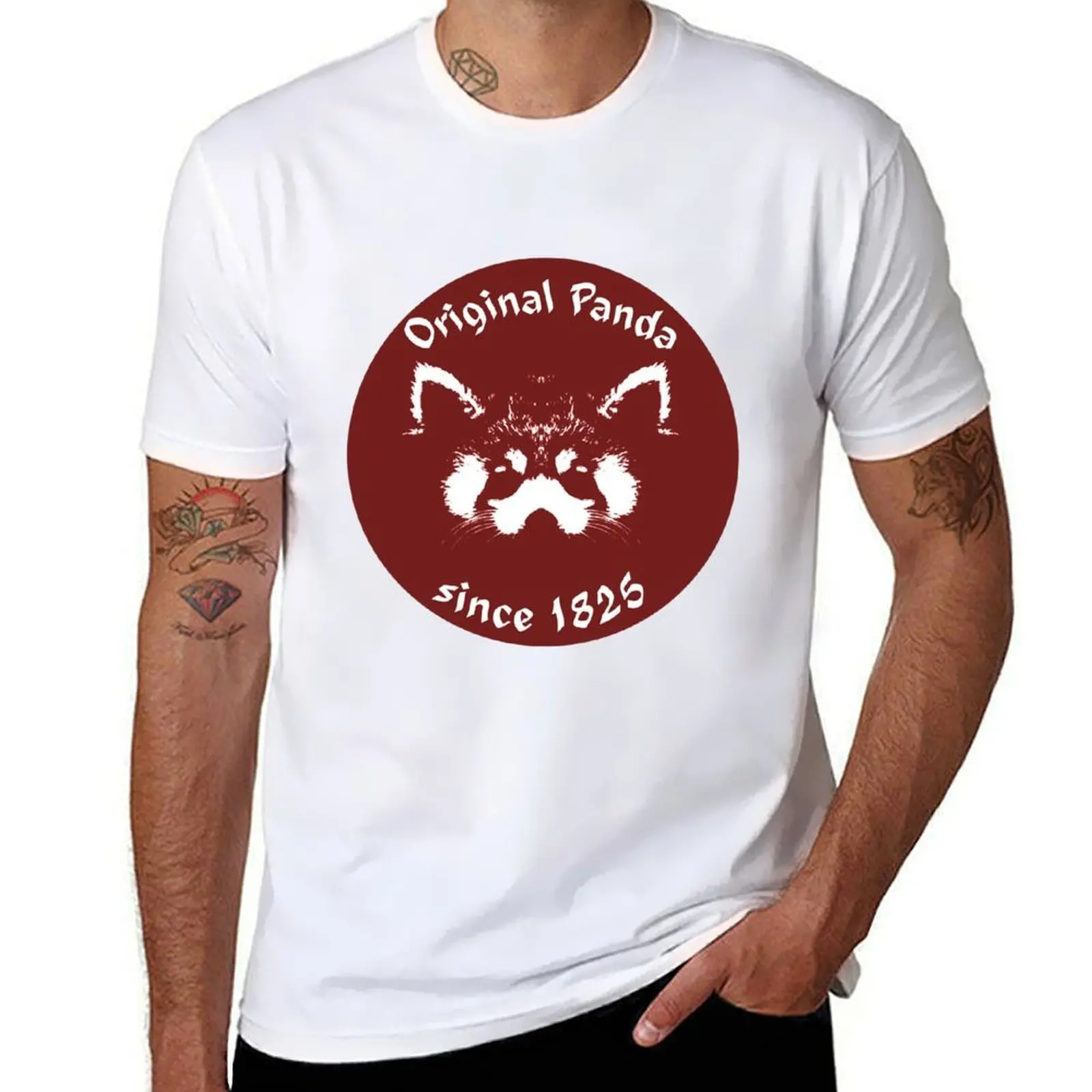 

Original Panda - Since 1825 T-Shirt t shirts with prints man t shirts for men casual T-Shirt