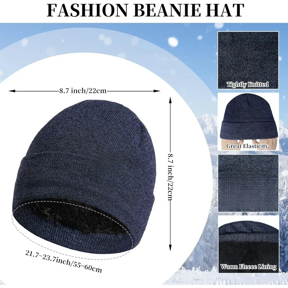 الشتاء الدافئة قبعة صغيرة قفازات لمس طقم وشاح طويل للنساء مع عقال، قبعة متماسكة الأوشحة مع شرابة للنساء