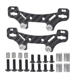 Aluminum / Carbon Front Rear Shock Tower for Tamiya TT02 TT-02D TT-02R TT-02T Damper Stay 54947 RC Car Upgrades
