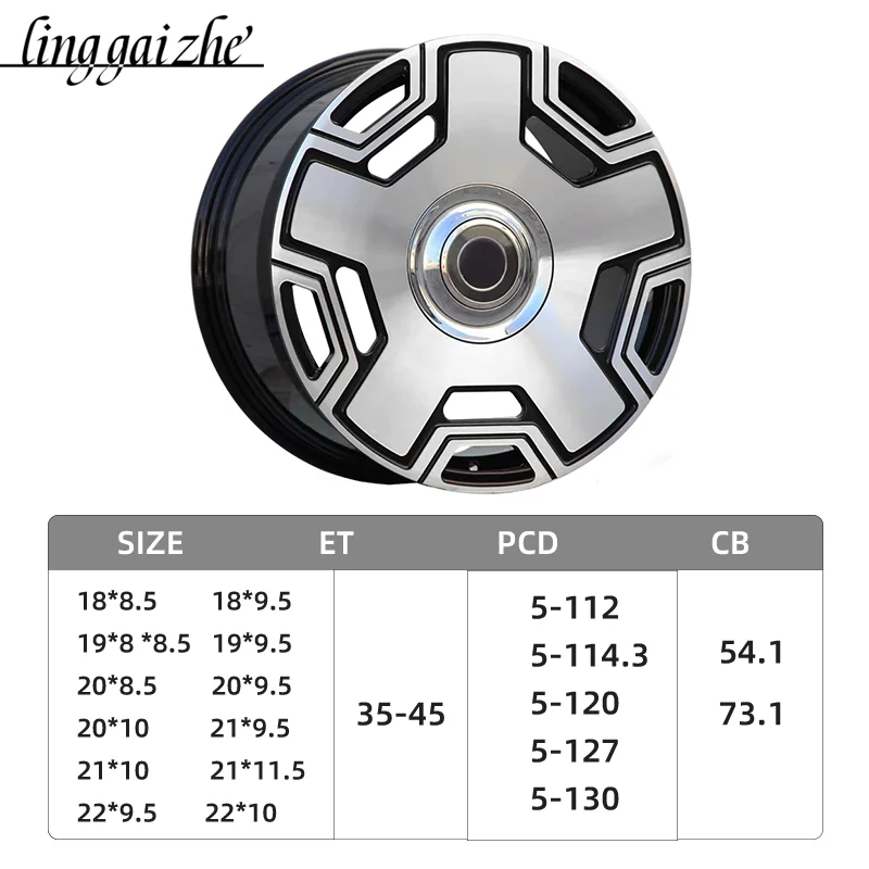 Forging wheel can be customized to figure design 18-22 inch,black machined surface for Mercede w221 222 s300 s3450 s400 s600