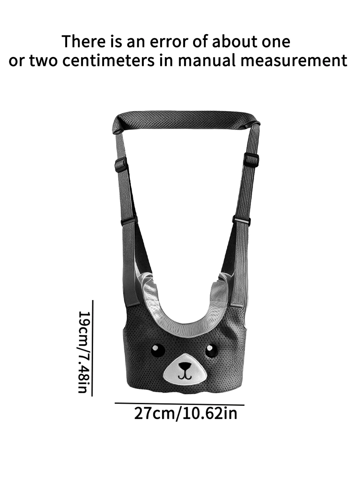 Baby Walking Harness Hand-Held Infant Walking Aid - Baby Walking Leash Breathable Mesh Adjustable Suitable for Babies Aged 6-36 Months a Walking Tool for Babies!
