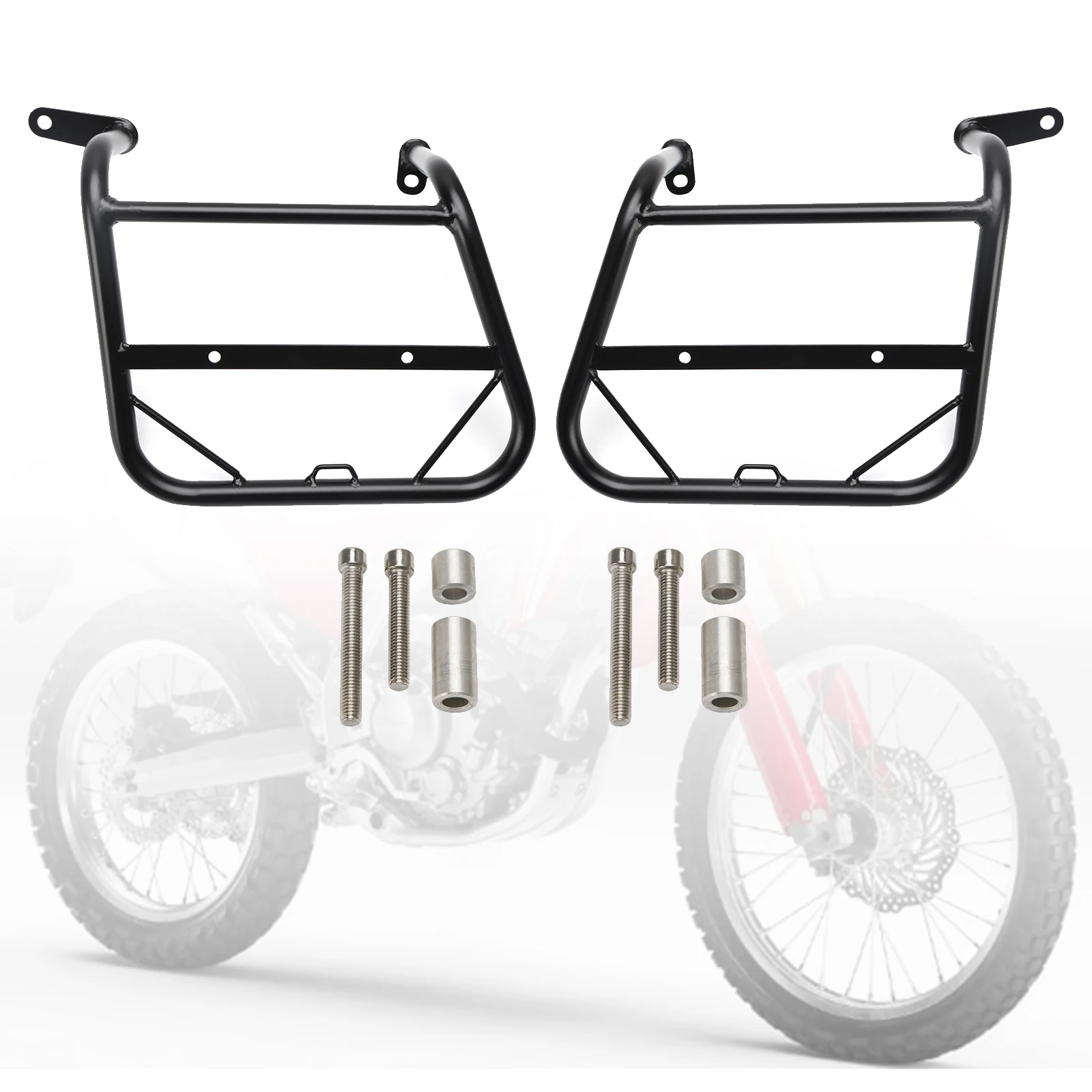 

Topteng Side Saddle Bag Mounting Bracket Black Fit For Honda Crf250L Jp Ver. 2021-2023 2022