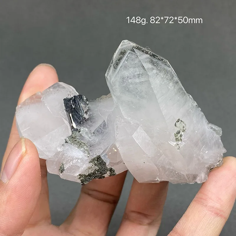 Imagem -04 - Hunan Yaogangxian Fluorita Cristal Pedra Áspera Quartzo Mineral Cura 100 Natural China