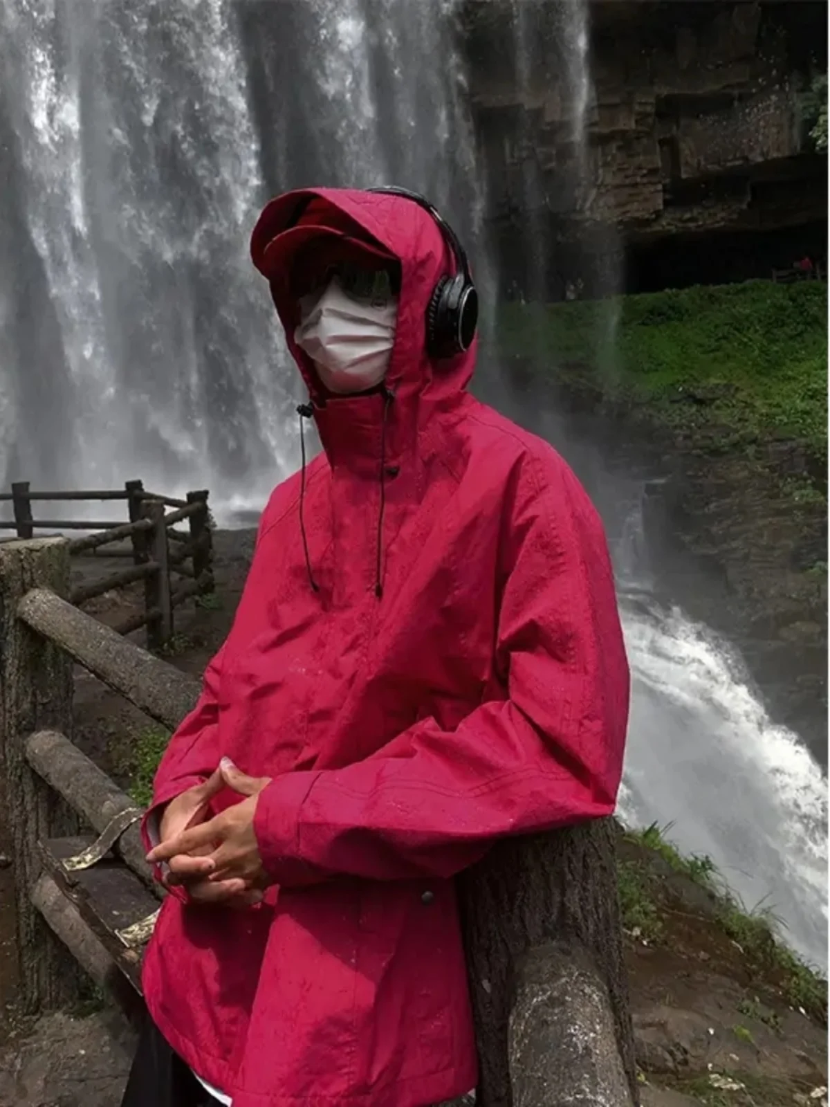 

Red Wine Hard ell Waterproof Men's Jaet Summer Thin Ice Silk Sun Protection Mountain System Functional Workwear Jaet