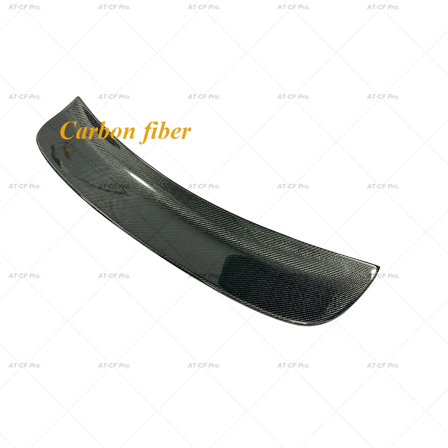 987 vera fibra di carbonio auto posteriore tronco ala Spoiler per Porsche 987 Cayman Coupe 2005-2012 tronco posteriore Boot Lip Wing Spoiler FRP