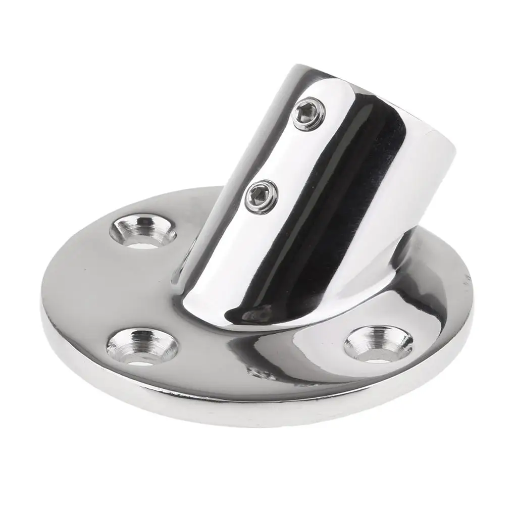 

Поручень для лодки из нержавеющей стали, 45 градусов, фитинг для оборудования, трубка 1 дюйм, 25 мм