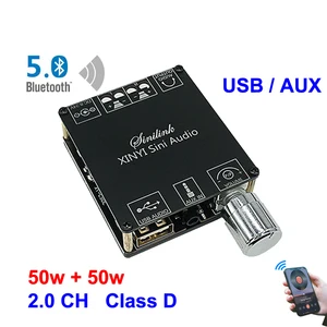 2*50W Bluetooth 5.0 Bộ khuếch đại công suất Lớp D Audio 10W ~ 200W HIFI STEREO MUNTER MUSTER MUSTER Ứng dụng âm thanh USB ... 12 Bộ khuếch đại bán hàng chính 10 Watts - №1
