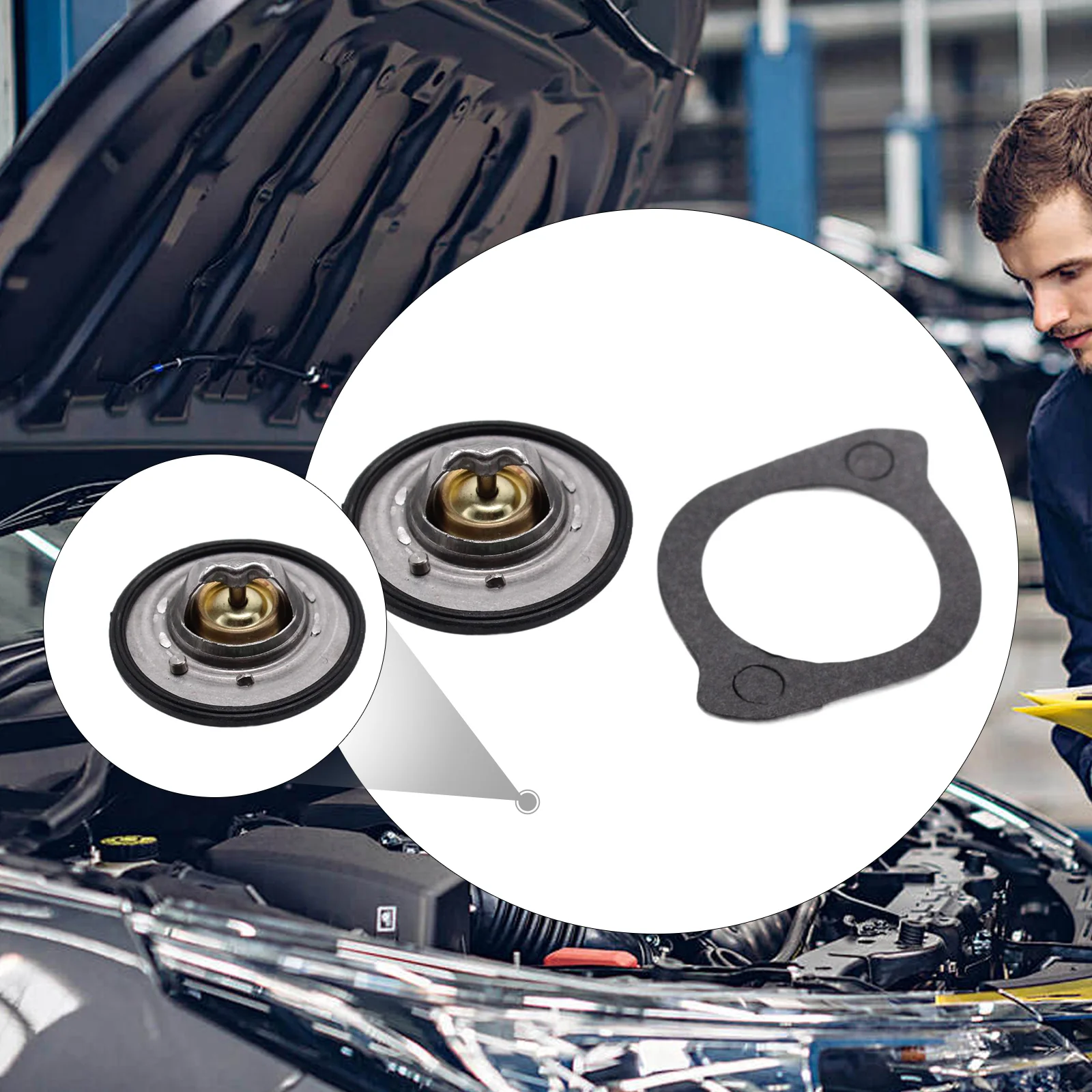 

Термостат охлаждающей жидкости двигателя, высокопроизводительная замена автомобильных аксессуаров