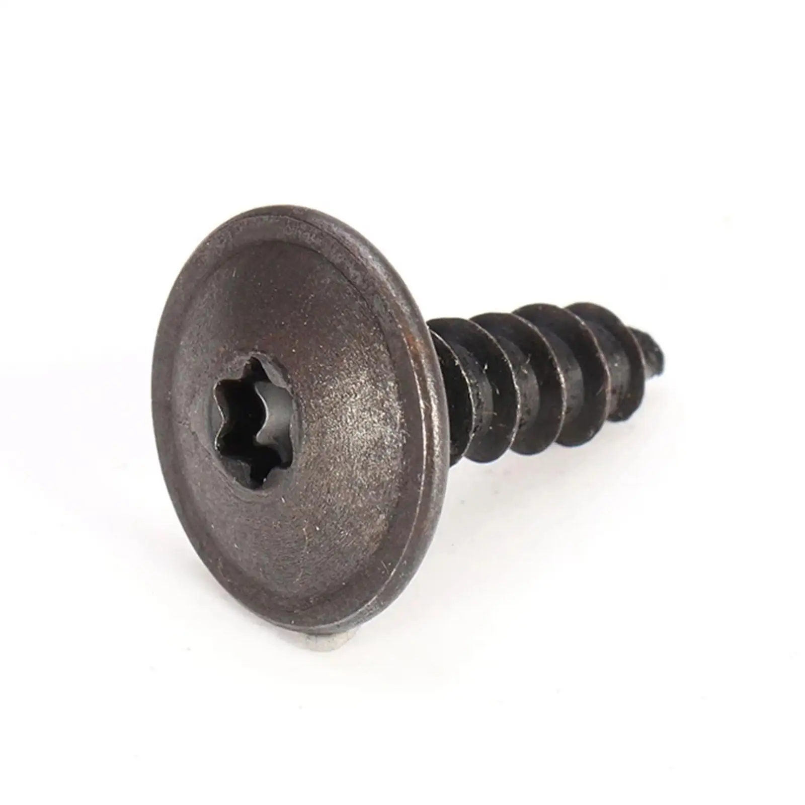 50pcs Car Body Fender Screws For VW Golf Metal Self Tapping Screw Rivet Black Fastener Bolt Cross Self Tapping Phillips Screws