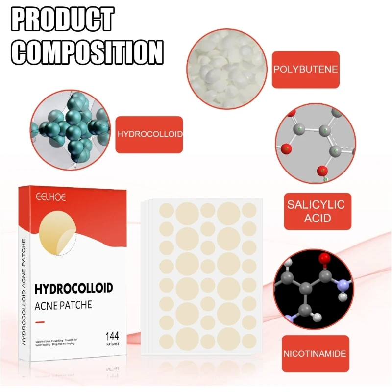 Hydrocolloid Acne Removal Patch Pimple Blackhead Blemish Remove Pimple Stickers Face Skin Care