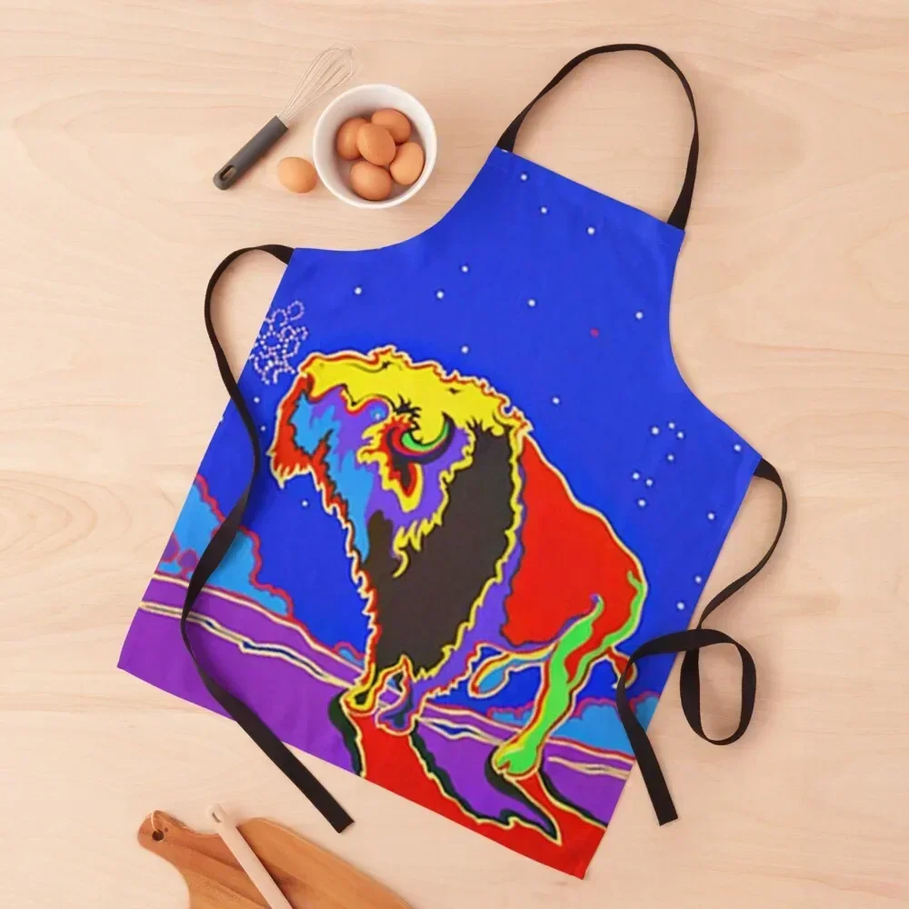 

Lonesome Bull Apron cook wear Manicurists Kitchen Novel Kitchen Accessories kitchen clothes Apron