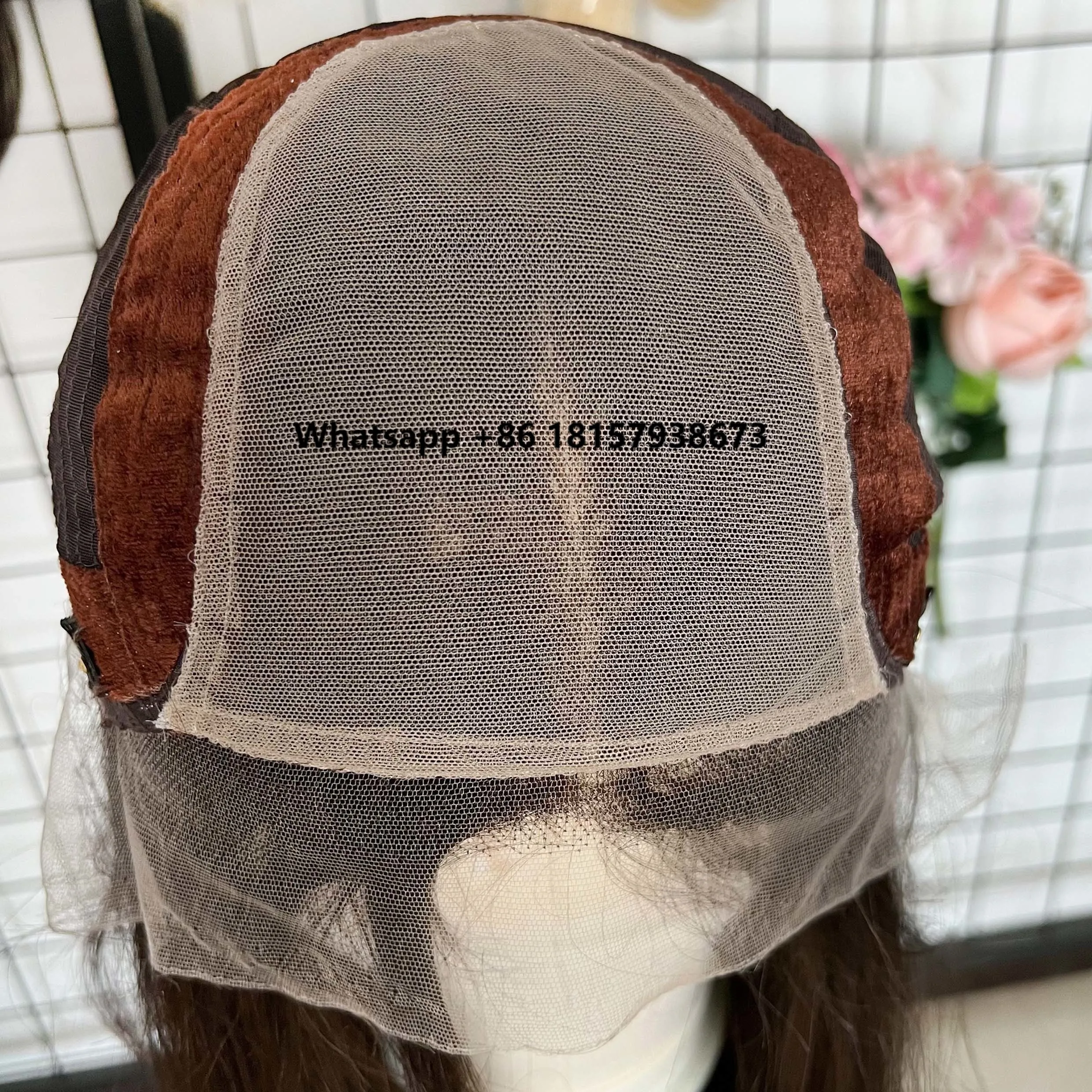 

Fasimei 12A Grade Top Quality 100% Unprocessed Virgin Human Hair Jewish Kosher Wigs Natural Hairline Velvet Lace Top Wig