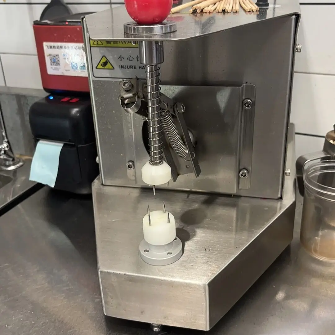 Small Tabletop Automatic Mangoes Apples, Pears, Lemons Electric Stainless Fruit Peeler Machine