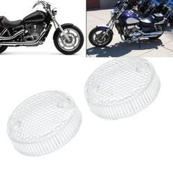 Motorcycle Turn Signal Lens Cover For Honda Shadow Spirit 1100 1987-2007, Shadow VLX 600 1988-1997, Magna 750 VF750C 1987-2003