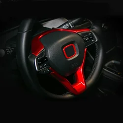 STEERING WHEEL DECORATIVE FRAME COVERS INTERIOR TRIM CAR ACCESSORIES FOR HONDA CITY Hatchback /SEDAN 2020 -2023 2024