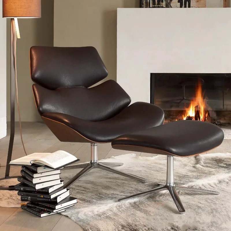 Freizeitstuhl Hotelmodellzimmer Lazy Recliner Internet Celebrity Stuhl mit einzelner Rückenlehne