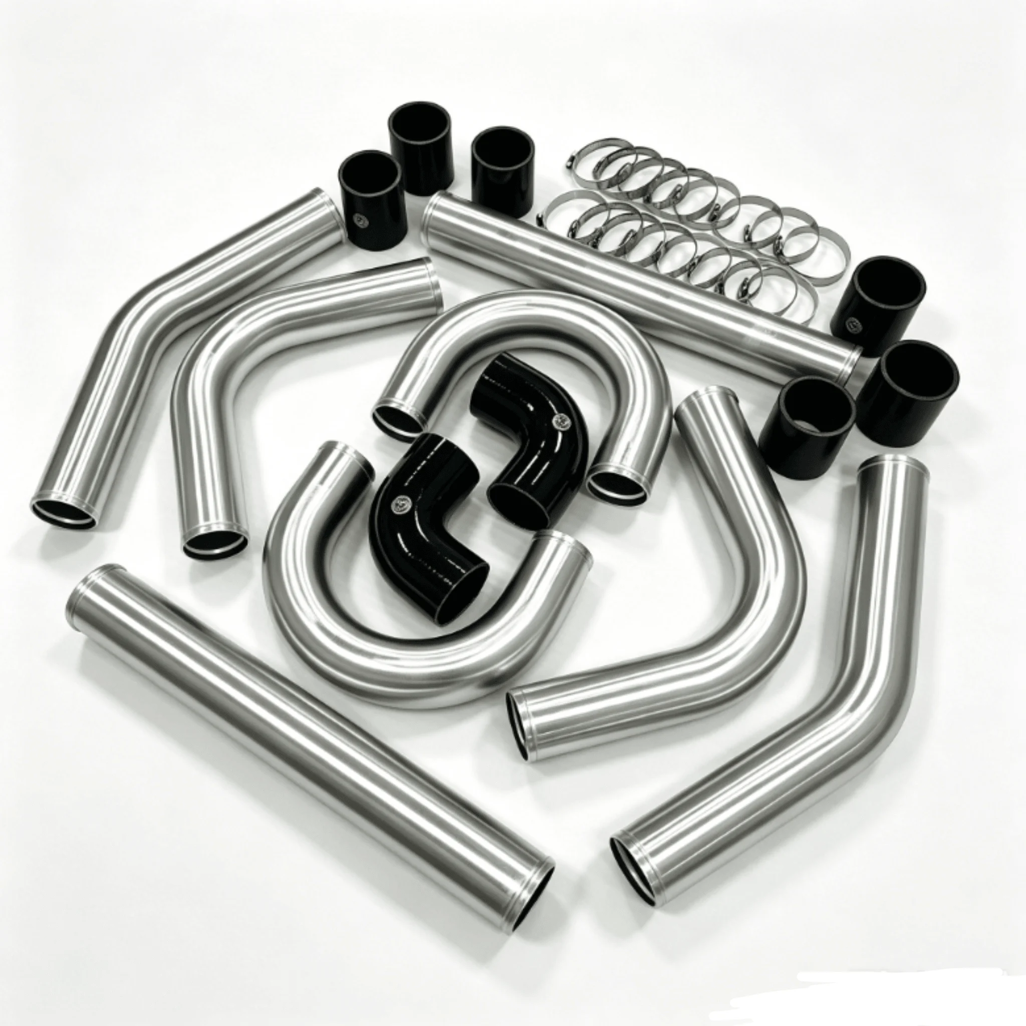 Kit de tuyauterie d'intercoole - Intercooler Piping Kit Aluminum 2.5 Inch avis et prix