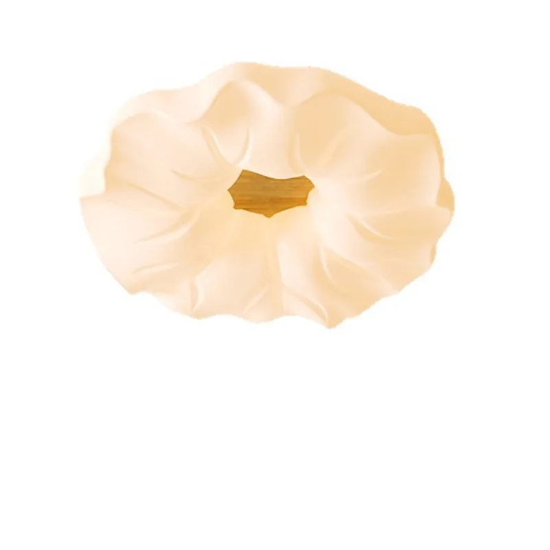 

Nordic log style living room lamp ceiling lamp cream style Internet celebrity creative study