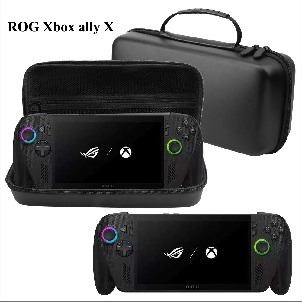 

Чехол-сумка для ASUS ROG Xbox ally X, защитная крышка для экрана, портативный чехол из ЭВА для ROG Xbox ally X, аксессуары для защиты