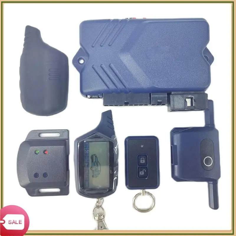 A91 LCD Remote Control Car 2 Way Anti-Theft Alarm System For Dialog Starline A91 Car Alarm System With Engine Start, Easy To Use