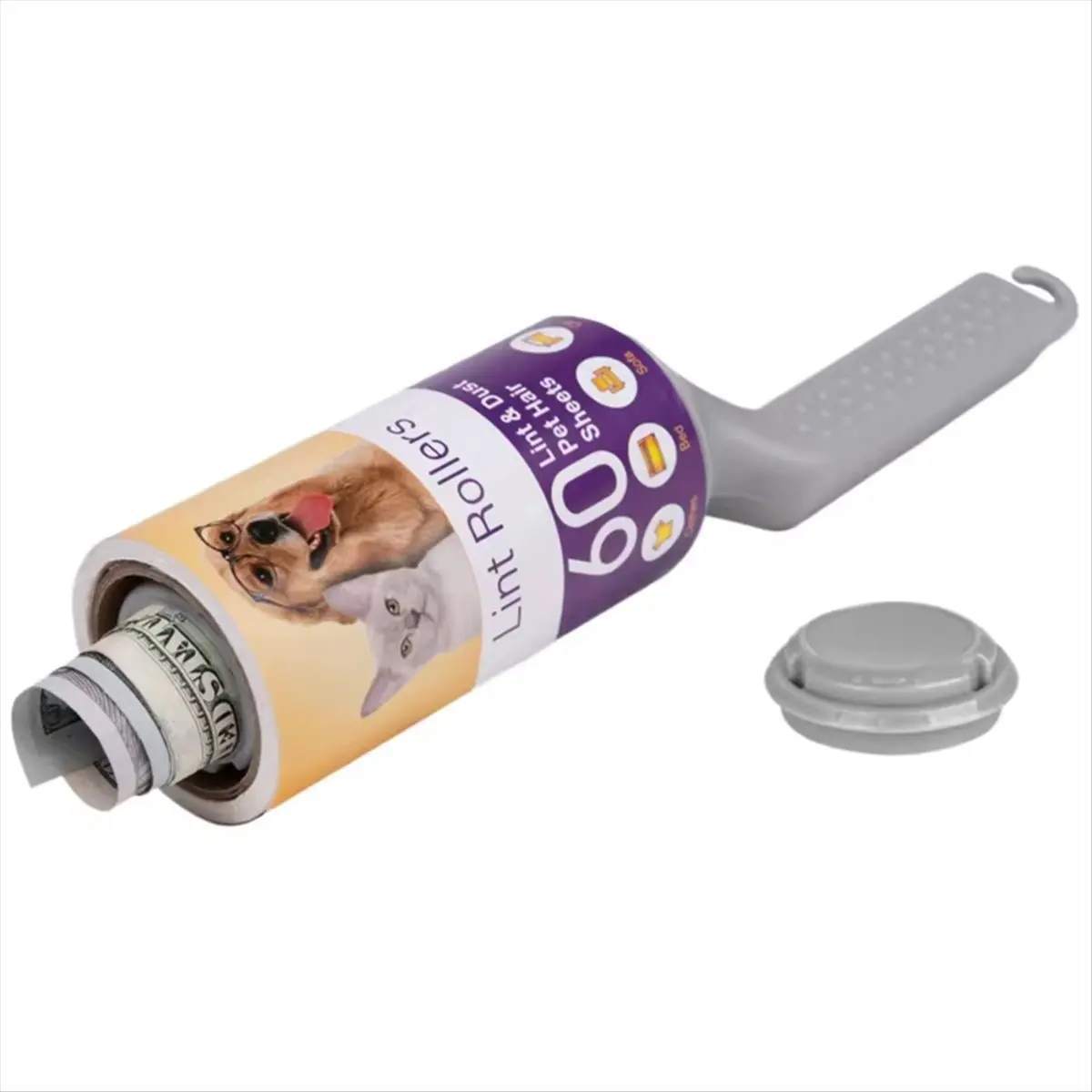 ABNH Hiding Places for Valuables Clothes Lint Roller Diversion Multifunctional Secret Compartment Items DisguisedSafe B
