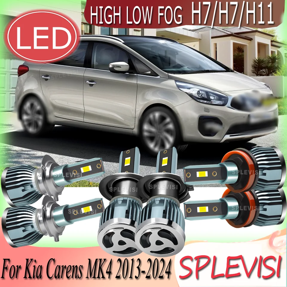 

Dustproof & Shockproof durable LED Headlight foglight For Kia Carens MK4 2013 2014 2015 2016 2017 2018 2019 2020 2021 2022-2024