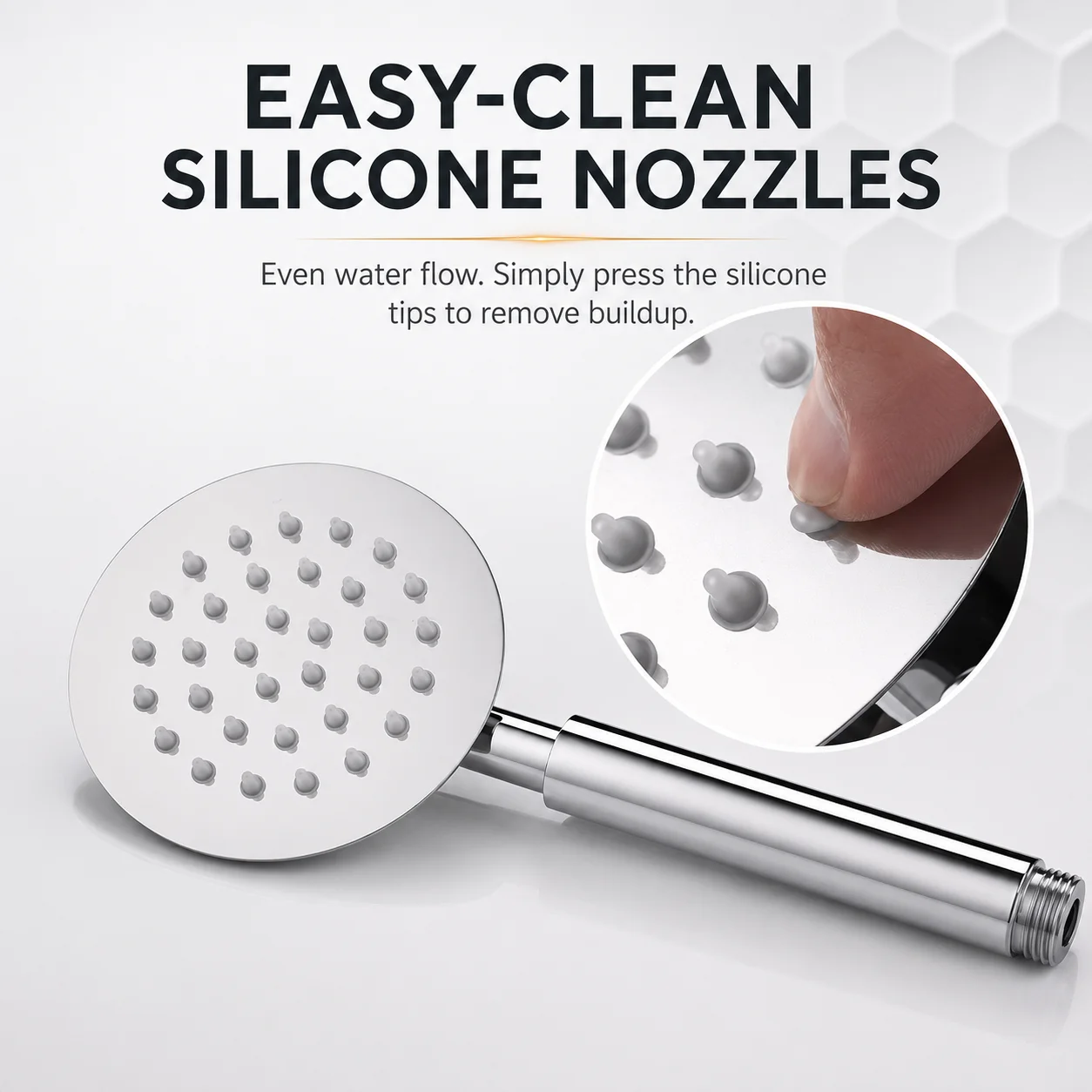 304 Paslanmaz Çelik Duş Başlığ - High Pressure Shower Head Handheld incelemesi ve fiyatı