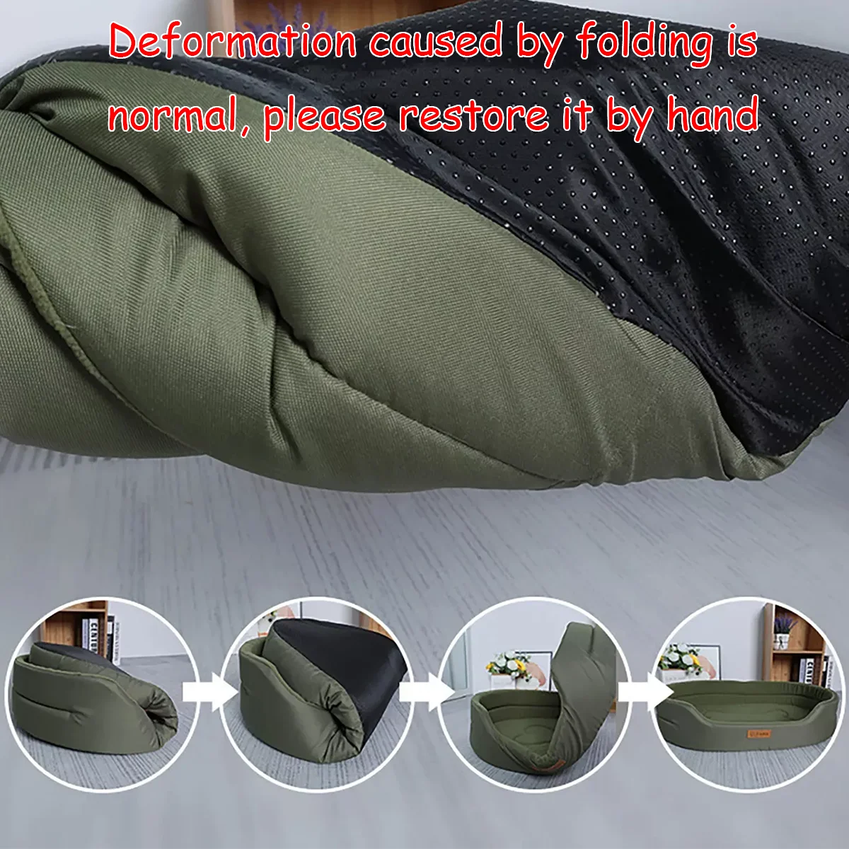 Waterproof and Wear-Resistant Sofa Beds for Dogs House Bed Cats Bed for Large Dogs Backrest Fossa With Pet Mat Puppy