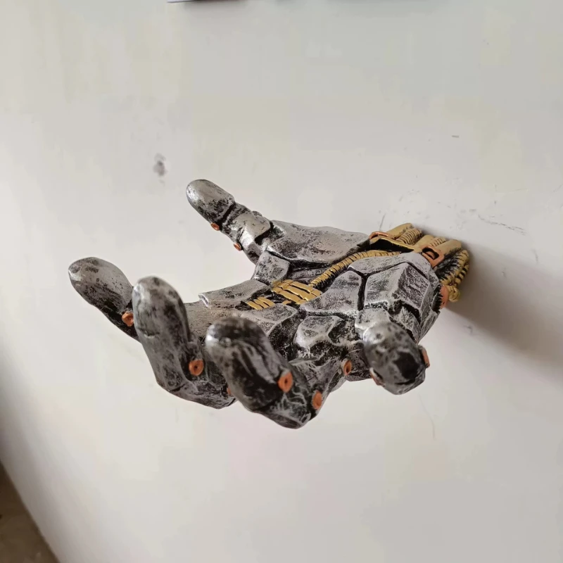 Wall-mounted basketball storage Home rack Robot Resin handicraft Wall decoration