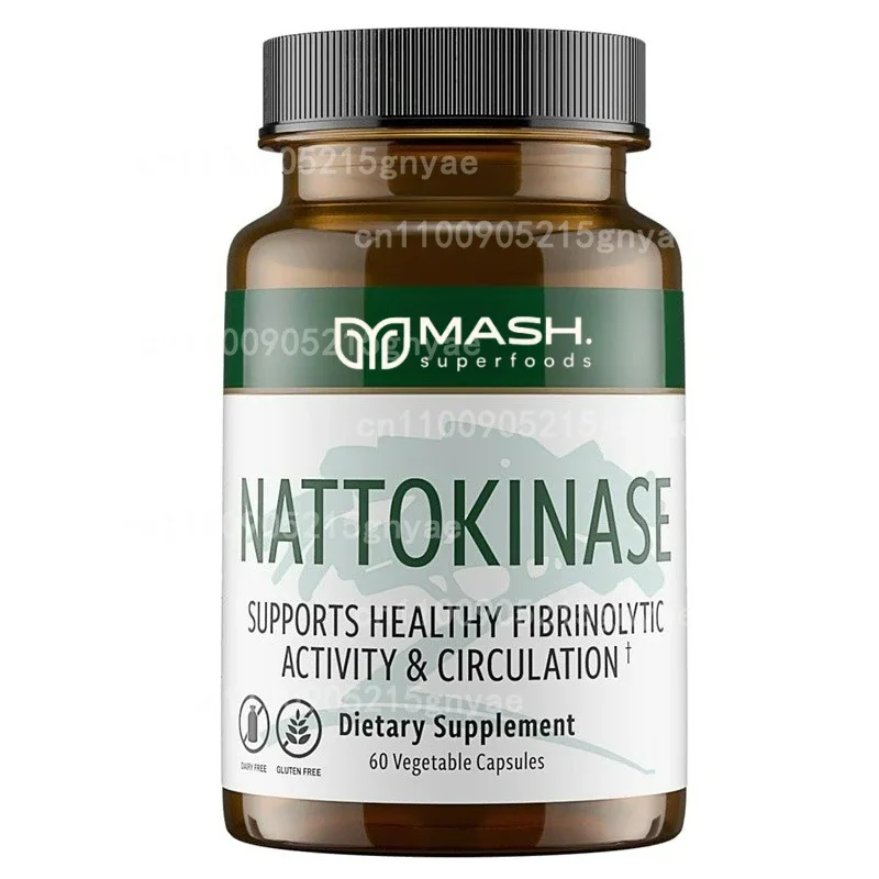 

Nattokinase Pro with NSK-SD, Vegan and Kosher, 60 Capsules