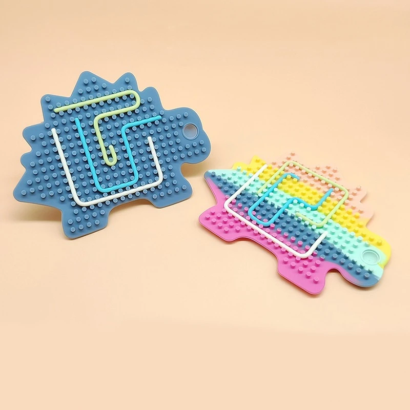 1 قطعة مجلس النشاط الحسي الاسترخاء القلق ADHD التوحد الإجهاد الإغاثة سيليكون قضيب ديناصور نمط الضغط الاطفال اللعب الهدايا #2