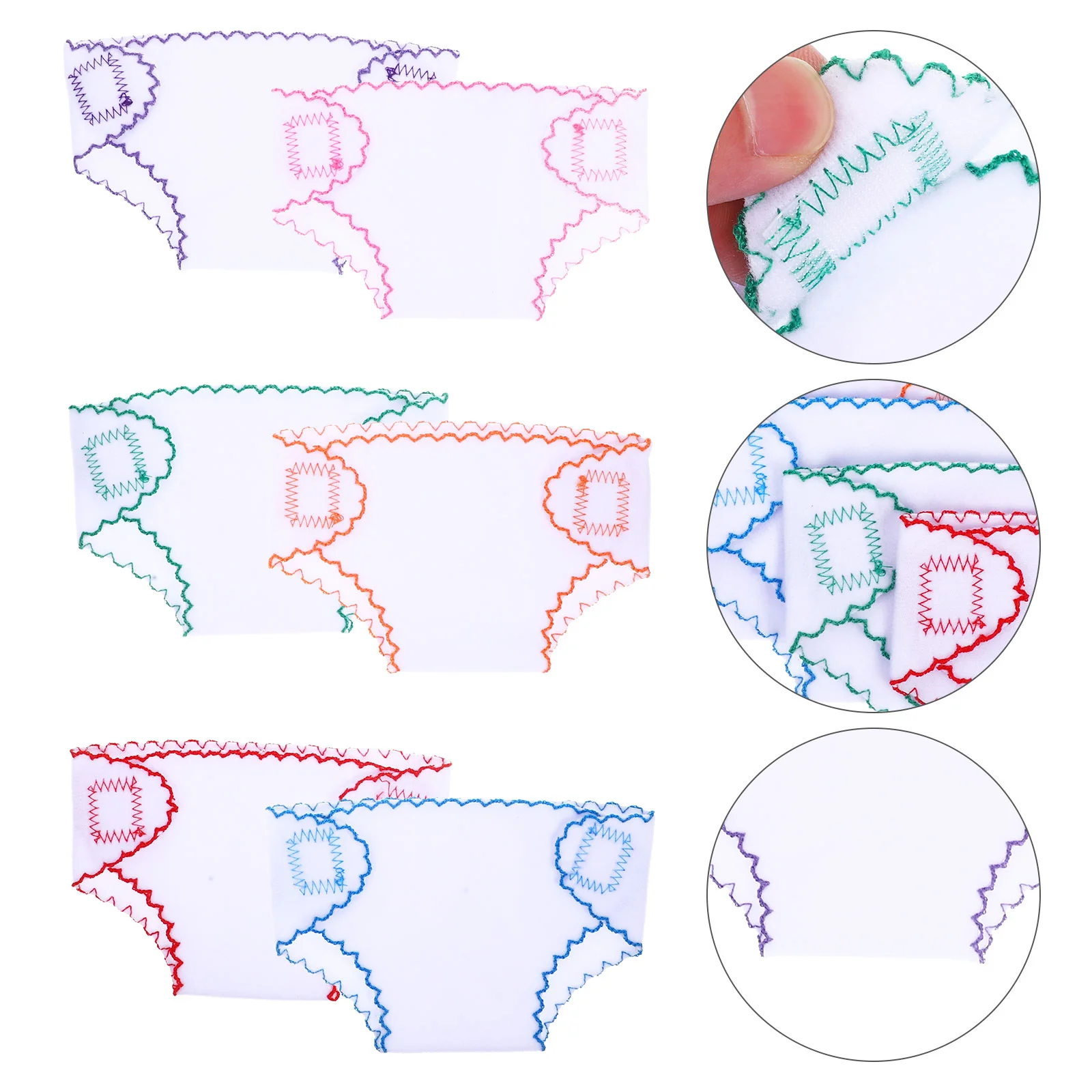 

Kit Cloth Diapers Panty Girls Toys Kids DIY Nappies Making Materials Child