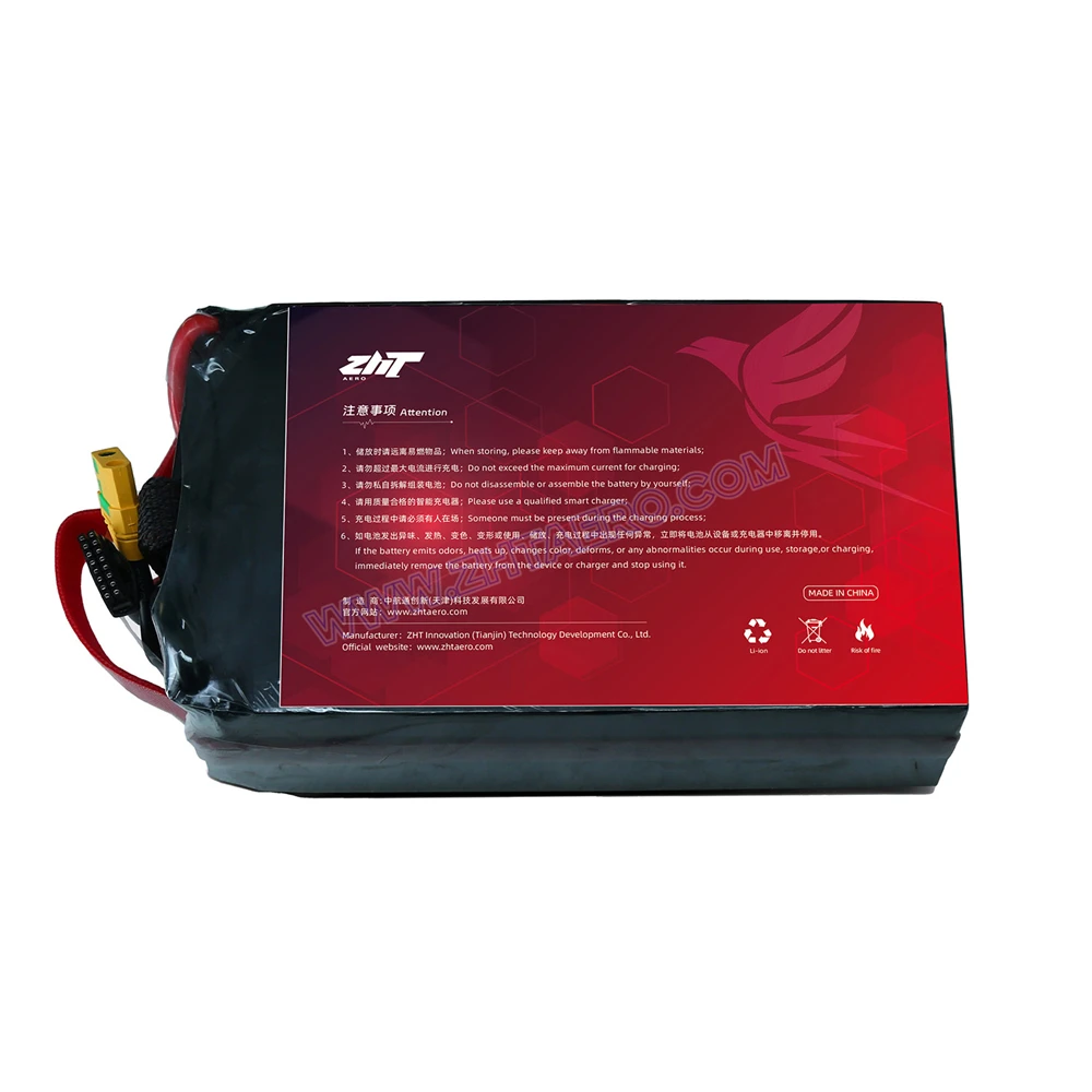 High Energy Density Solid-State Battery 12S 36000mAh Normal Voltage 43.8V Maximum Discharge Rate 10C