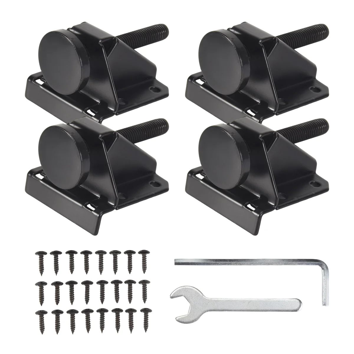 ABMO Heavy Duty Leveling Feet Furniture Levelers Adjustable Table Leg Leveler Workbench Leveling Feet for Furniture,Table