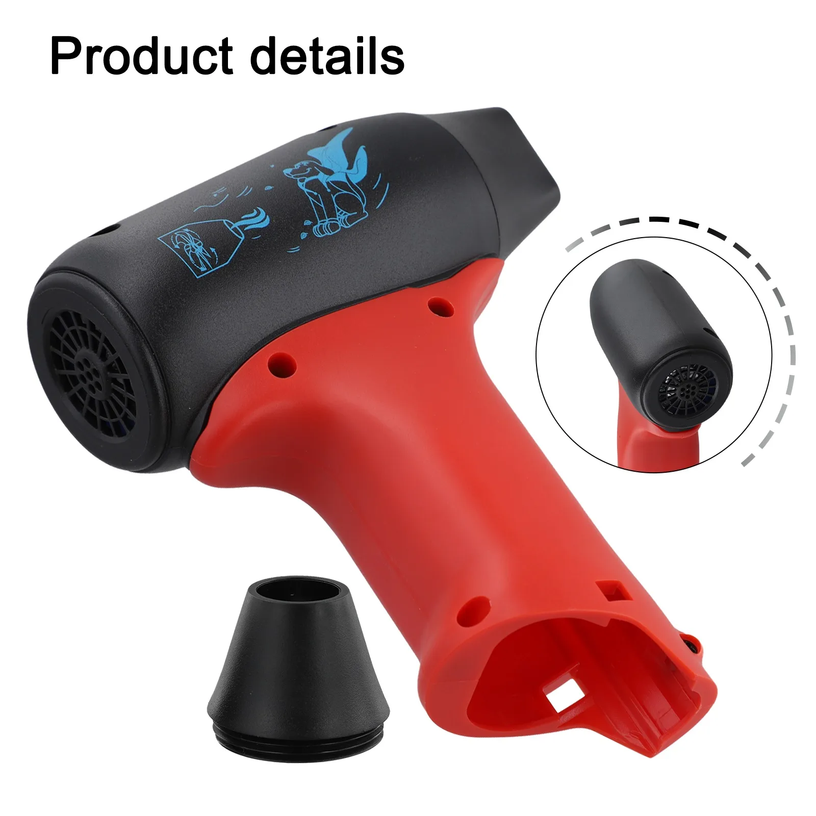 

Компактный инструмент для воздушной тряпки 12 В с регулируемыми 3 настройками скорости для эффективной очистки клавиатур и салонов автомобиля.