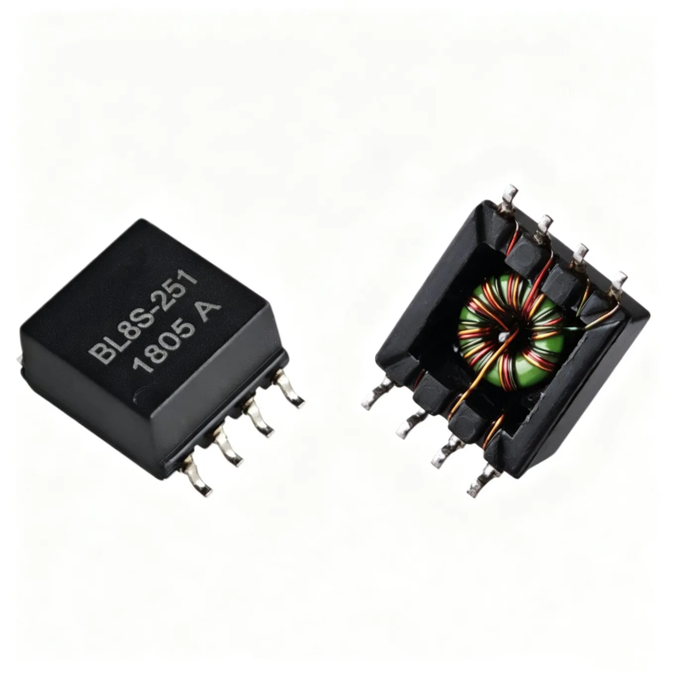 Original New 100% SMD 1:1:1 High-Voltage Isolation 5KV 250uH Power Line Carrier Coupling Transformer BL8S-251