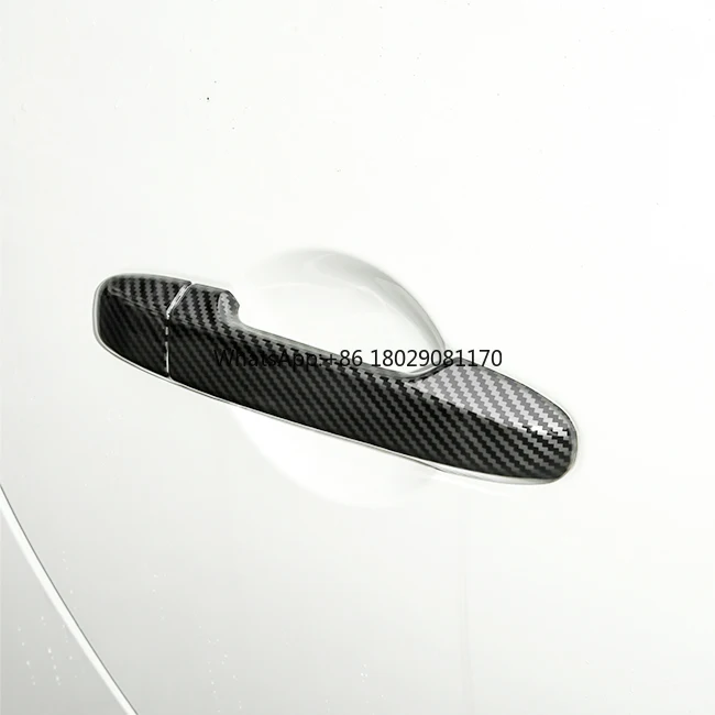 

ABS Carbon Fiber Plastic Door Handle Cover Car Exterior For 2022 Toyota 86 GR86 ZN8 Accessories For Subaru BRZ ZD8 Accessories