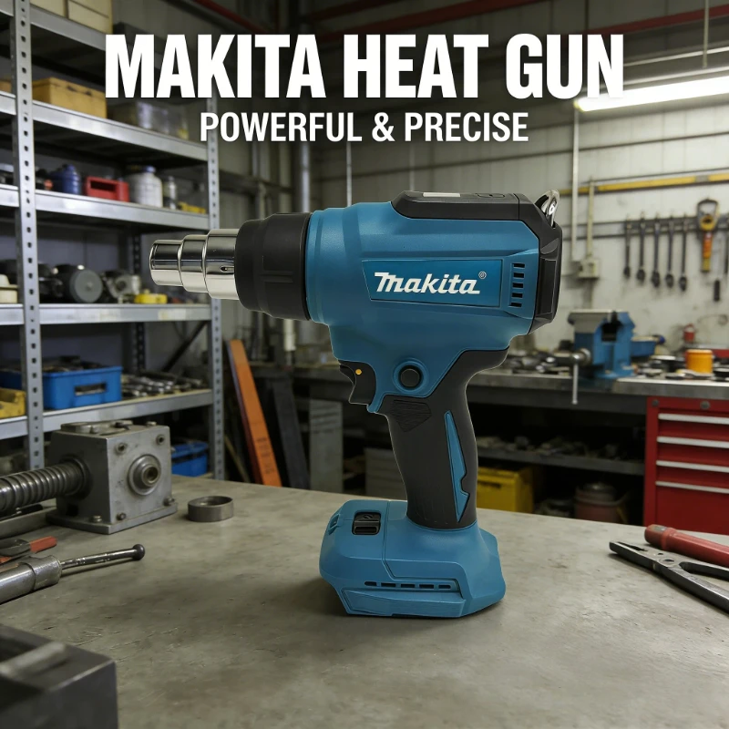 portable-makita-18v-heat-gun-for-soldering-shrinking-550°c-variable-temp-with-led-readout-without-battery