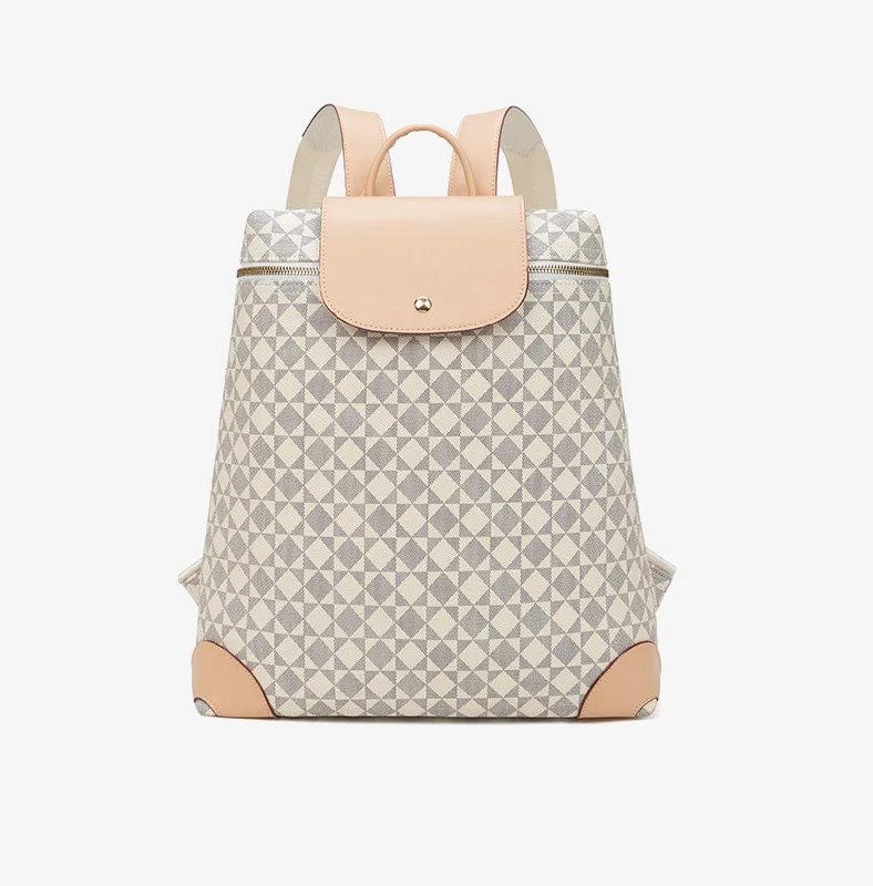 Leather Women Laptop Backpacks Lightweight Girl's School Bag Ladies Travel Bag Fashion Female Backpacks