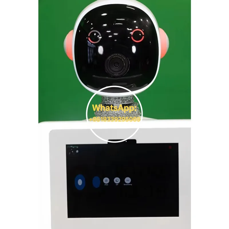 Automatic 360 Photo Booth Robot with Obstacle Avoidance Wireless Remote Control Mobile Roaming Selfie Machine for Sale